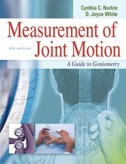 Measurement of Joint Motion A Guide to Goniometry 4th 9780803620667 Front Cover