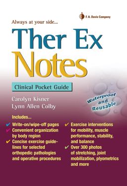 Ther Ex Notes  9780803620773 Front Cover