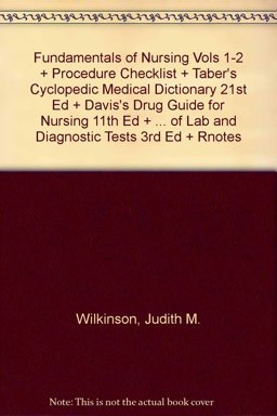 Package of Wilkinson's Fundamentals of Nursing, Checklists, Taber's 21/e, Davis's Drug Guide for Nurses 11/e, Davis's Comp. Hbk of Lab/Diagnostic Tests, 3/e and RNotes, 2/e