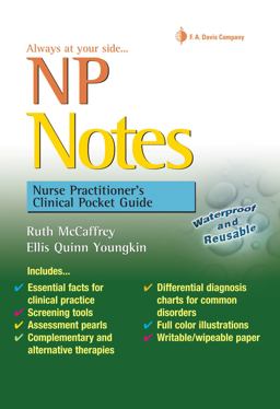 NP Notes Nurse Practitioner's Clinical Pocket Guide  9780803621671 Front Cover