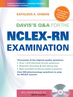 Davis's Q&amp;a for the NCLEX-RNÂ® Examination  9780803621879 Front Cover