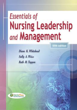 Essentials of Nursing Leadership and Management 5th 9780803622081 Front Cover