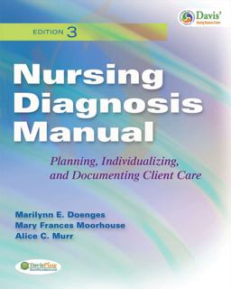 Nursing Diagnosis Manual Planning, Individualizing, and Documenting Client Care 3rd 9780803622210 Front Cover