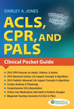 ACLS, CPR, and PALS Clinical Pocket Guide  9780803623149 Front Cover