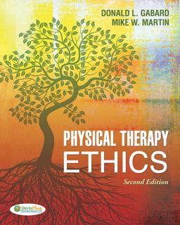 Physical Therapy Ethics 2nd 9780803623675 Front Cover