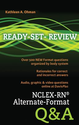NCLEX-RNï¿½ Alternate-Format Q&amp;a  9780803625396 Front Cover