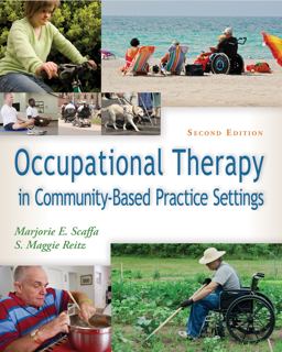 Occupational Therapy in Community-based Practice Settings:  9780803625808 Front Cover