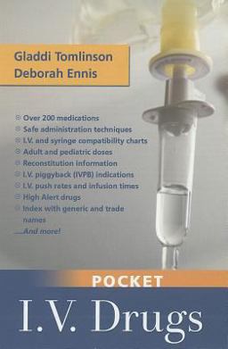 Pocket I. V. Drugs  9780803626843 Front Cover