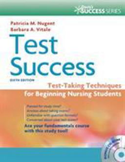 Test Success Test-Taking Techniques for Beginning Nursing Students 6th 9780803628182 Front Cover