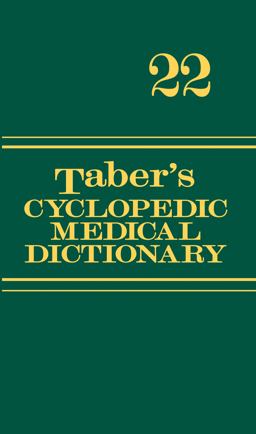 Taber's Cyclopedic Medical Dictionary (Thumb-Indexed Version) 22nd 9780803629776 Front Cover