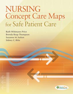 Nursing Concept Care Maps for Safe Patient Care  9780803630529 Front Cover