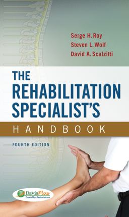 Rehabilitation Specialist's Handbook 4th 9780803639065 Front Cover