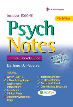 PsychNotes Clinical Pocket Guide 4th 9780803639225 Front Cover