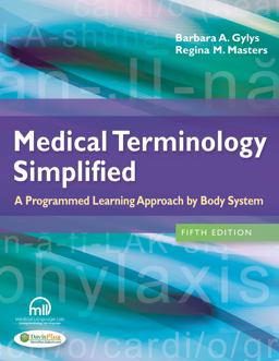 Medical Terminology Simplified: A Programmed Learning Approach by Body System  9780803639713 Front Cover