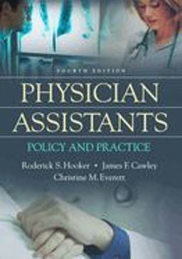 Physician Assistants Policy and Practice 4th 9780803643703 Front Cover