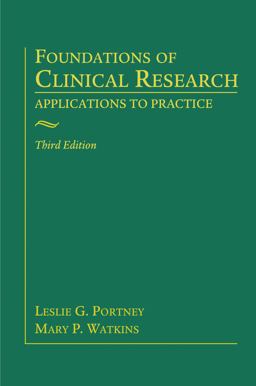Foundations of Clinical Research Applications to Practice 3rd 9780803646575 Front Cover