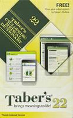 Pkg: Tabers 22e Index, Vallerand Drug Guide 15e and Van Leeuwen Hnbk Lab and Dx Tests 6e