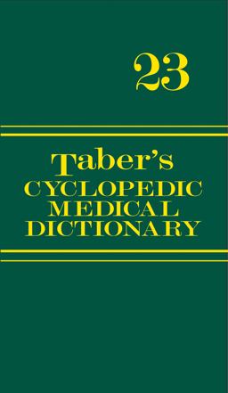 Taber's Cyclopedic Medical Dictionary:  9780803659056 Front Cover