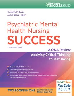 Psychiatric Mental Health Nursing Success A Course Review Applying Critical Thinking to Test Taking 3rd 9780803660403 Front Cover