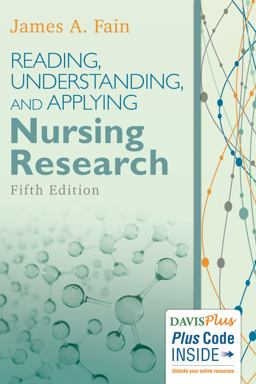 Reading, Understanding, and Applying Nursing Research 5th 9780803660410 Front Cover