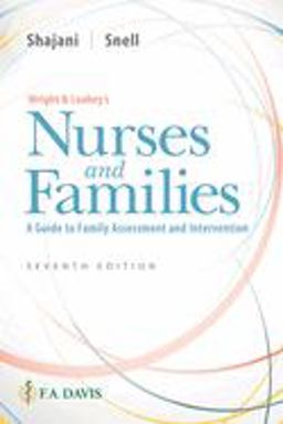 Wright and Leahey's Nurses and Families A Guide to Family Assessment and Intervention 7th 9780803669628 Front Cover