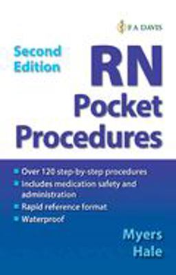 RN Pocket Procedures 2nd 9780803675063 Front Cover