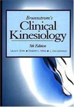 Brunnstrom's Clinical Kinesiology 5th 9780803679160 Front Cover