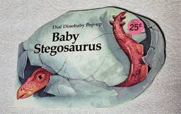 Pop up Baby Stegosaurus