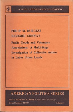 Public Goods and Voluntary Associations
