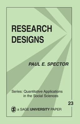 Research Designs  9780803917095 Front Cover