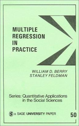 Multiple Regression in Practice  9780803920545 Front Cover