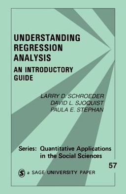 Understanding Regression Analysis An Introductory Guide  9780803927582 Front Cover