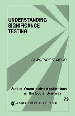 Understanding Significance Testing  9780803935686 Front Cover