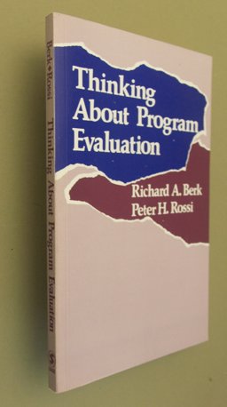 Thinking about Program Evaluation 2nd 9780803937055 Front Cover