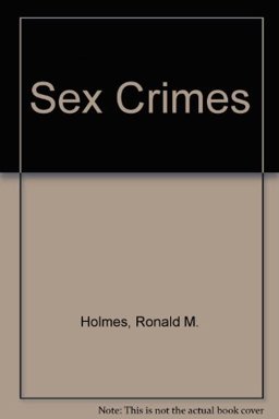 Sex Crimes  9780803939523 Front Cover
