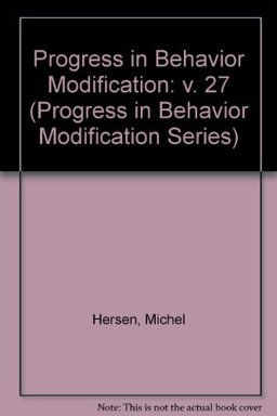 Progress in Behavior Modification