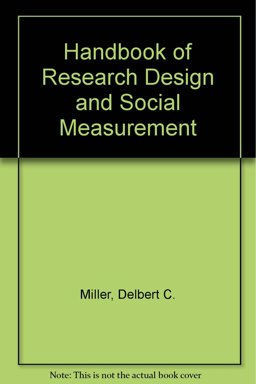 Handbook of Research Design and Social Measurement
