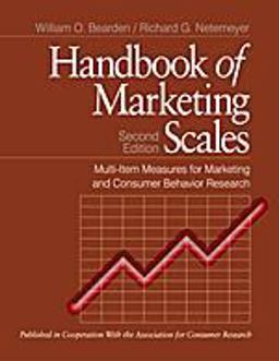 Handbook of Marketing Scales