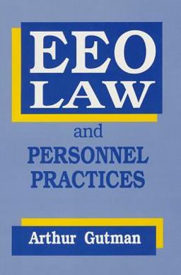 EEO Law and Personnel Practices  9780803952225 Front Cover
