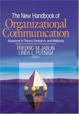 New Handbook of Organizational Communication Advances in Theory, Research, and Methods 2nd 9780803955035 Front Cover