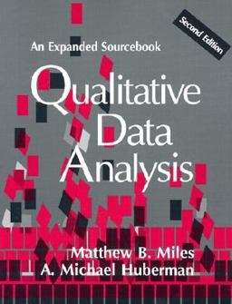Qualitative Data Analysis An Expanded Sourcebook 2nd 9780803955400 Front Cover