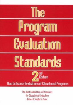 Program Evaluation Standards How to Assess Evaluations of Educational Programs 2nd 9780803957329 Front Cover