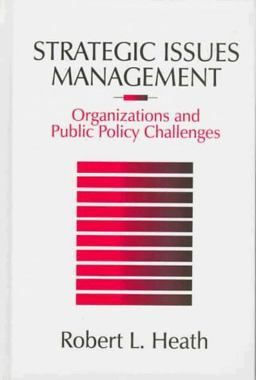 Strategic Issues Management Organizations and Public Policy Challenges 2nd 9780803970359 Front Cover
