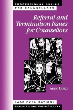 Referral and Termination Issues for Counsellors  9780803974753 Front Cover