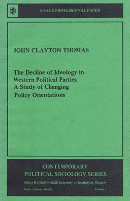 The Decline of Ideology in Western Political Parties