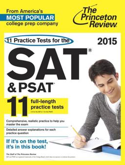 11 Practice Tests for the SAT and PSAT, 2015 Edition