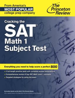 Cracking the SAT Math 1 Subject Test