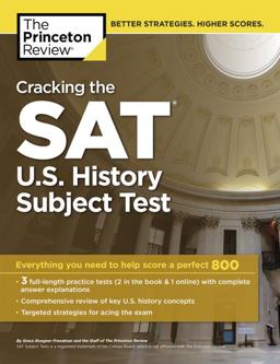 Cracking the SAT U.S. History Subject Test