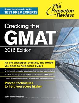 Cracking the GMAT 2016