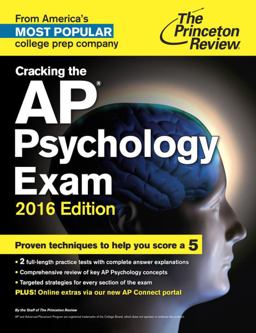 Cracking the AP Psychology Exam, 2016 Edition  9780804126236 Front Cover